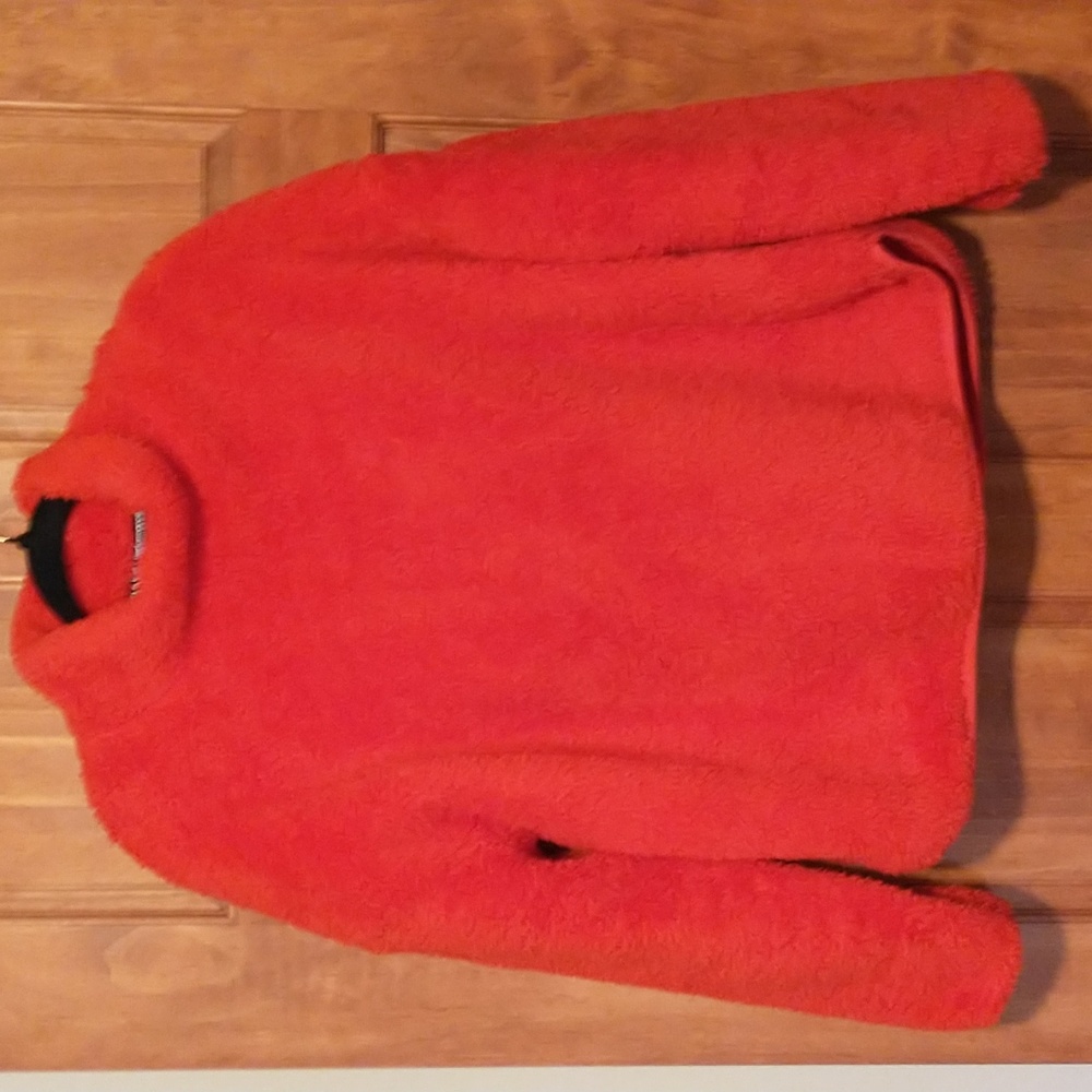 Calvin Klein Performance woman's size 1X slouch fleece w arm logo Cozy!